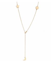 Silver Moon - Full Moon Sterling Necklace - Lyst