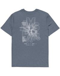Anchor and Crew - Heather Gustatory Amsterdam Coffee Scene Organic Cotton Embroidered T-Shirt - Lyst