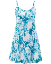 Oh!Zuza - Frida Satin Viscose Mini Camisole Nightdress - Lyst