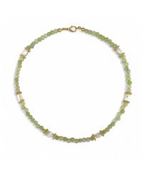 By Virgo - Avina Gemstone Necklace - Lyst
