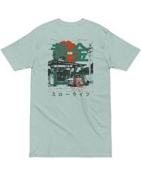 Anchor and Crew - Ice Four Gas Station Japan Era Heavy Cotton T-Shirt - Lyst