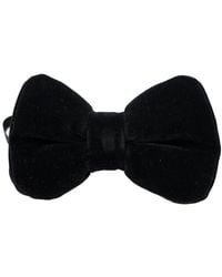 DAVID WEJ - Velvet Pretied Bow Tie – - Lyst