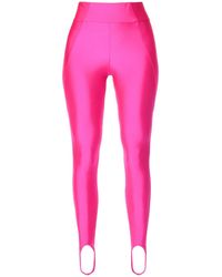 AGGI by HALEWSKI - Gia Plastic Pink Pants - Lyst