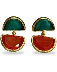 La Pluie Jewellery - Valora Earrings Imperial Flame - Lyst