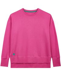 Lounge - Longline Sweatshirt Hot - Lyst