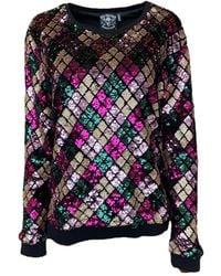 Any Old Iron - Harlequeen Sequin Sweatshirt - Lyst