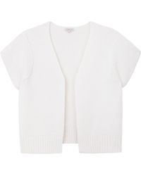 Mamu Dream - Ivory Alpaca Short Sleeve Shrug - Lyst