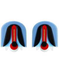 Gissa Bicalho - Handmade Acrylic Earring Ninphea Short - Lyst