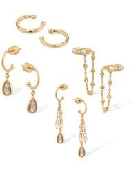 Retro Chic - Aeolian Echo Earrings Set - Lyst