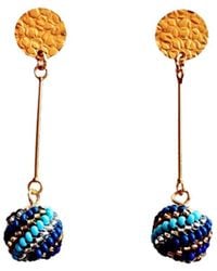 Iliana Arrazola - Magic Ball Earrings - Lyst