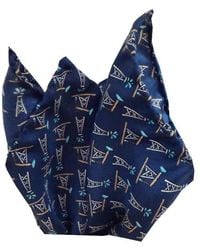 Lazyjack Press - High Octane Pocket Square - Lyst