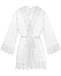 Perilla Lingerie - Grisella Robe Off - Lyst