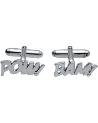 Edge Only - Pow! Bam! Cufflinks Sterling - Lyst