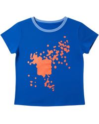 Lilia Munn - Cropped Graphic Tee – Organic Cotton - Lyst