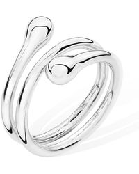 Lucy Quartermaine - Coil Tear Drop Ring - Lyst