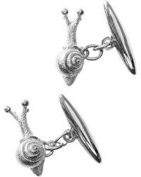 Lee Renee - Baby Snail Cufflinks – - Lyst