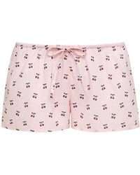Montce - Cherries Low-Rise Drawstring Short - Lyst