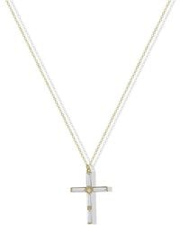 Argento Vivo - The Celia Cross Necklace - Lyst