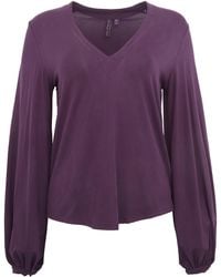 lords of harlech - Val Long Sleeve V-Neck Shirt - Lyst