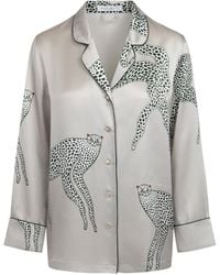 Pola Brand - Silk Pajama Shirt Long Sleeves - Lyst