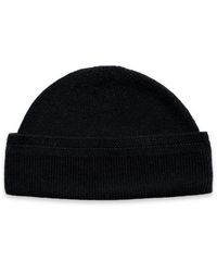 Paul James Knitwear - Lightweight Cotton Foweey Fisherman Beanie - Lyst