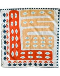 Folie Living - Apple Of My Eye Cotton Scarf Small - Lyst