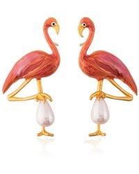 Milou Jewelry - Flamingo Earrings - Lyst