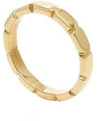 Neola Polo Gold Ring - Metallic
