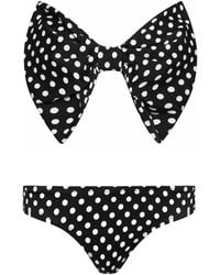 Paola Amador - Bikini Bow Polka Dot - Lyst