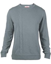 La Granni - Cable Crewneck - Lyst