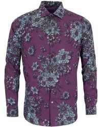 lords of harlech - Nicoli Valencia Floral Cotton Shirt - Lyst