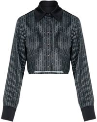 Vazaf - Monogram Shirt - Lyst