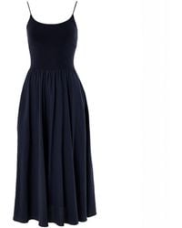 Louche - Soumia Jersey Bodice And Recycled Cotton Skirt Midaxi Dress - Lyst