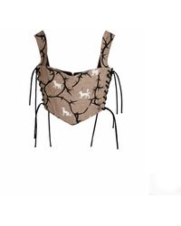 Castaneda - Country Bustier - Lyst