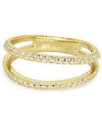 KAMARIA - Double Band Ring - Lyst
