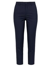 Conquista - Dark Gabardine Pants - Lyst