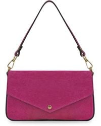 Apatchy London - The Munro Hot Suede Shoulder Bag - Lyst