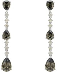 LÁTELITA London - Elizabeth Drop Earrings Smokey Quartz - Lyst