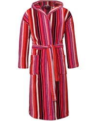 Bown of London - Women's Hooded Dressing Gown Pink - Lyst