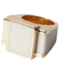 THE ROSE - Neutrals Ivory Bague One Sculptural Ring - Lyst