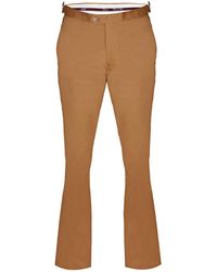 DAVID WEJ - Paco Loose Fit Chinos Trouser With Side Adjusters - Lyst
