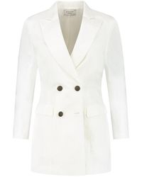 Vulto - Linen Jacket - Lyst