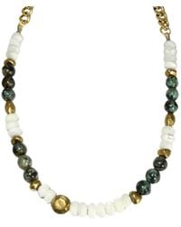 Rachel Nathan - African & Mother Of Pearl Necklace - Lyst