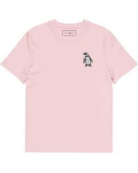 Anchor and Crew - Cotton Penguin Suit Actual Life Organic Cotton Embroidered T-Shirt - Lyst