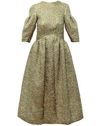 KAROLINA OZOLINSIUTE - Auriel Metalic Party Dress - Lyst