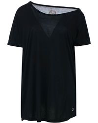 Conquista - Organic Tencel Jersey Asymmetric Top - Lyst