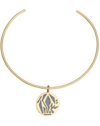 Zeworks - Pri Lapis Lazuli Choker - Lyst