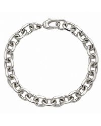 Belinda Jewelz - Chunky Oval Link Bracelet - Lyst