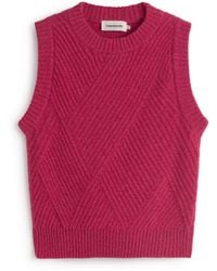 Thinking Mu - Wool Kaia Vest - Lyst