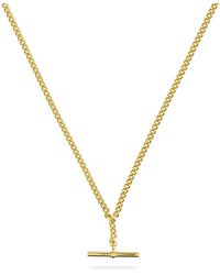 Phira London - Gold De Beauvoir One Necklace Chain - Lyst